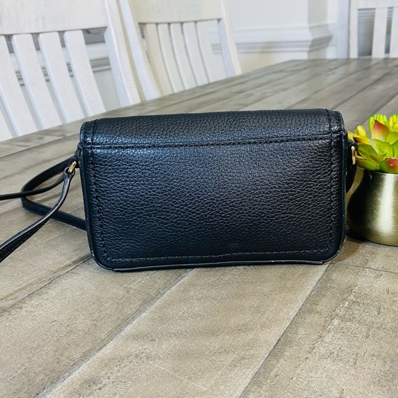 Marc Jacobs the Groove Leather Mini Messenger Crossbody Bag Black - Picture 5 of 8